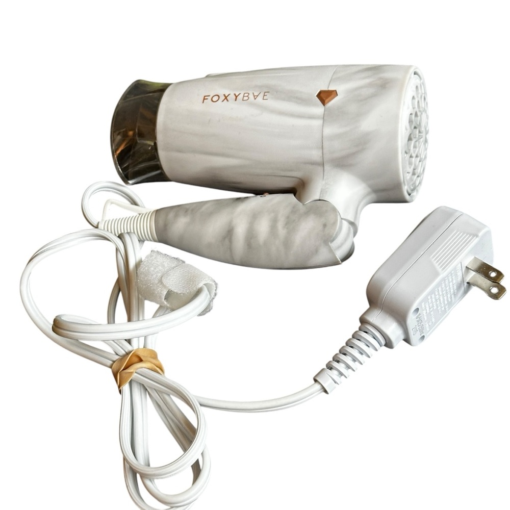 FoxyBae Mini Travel Hair Dryer - Lightweight and Packable